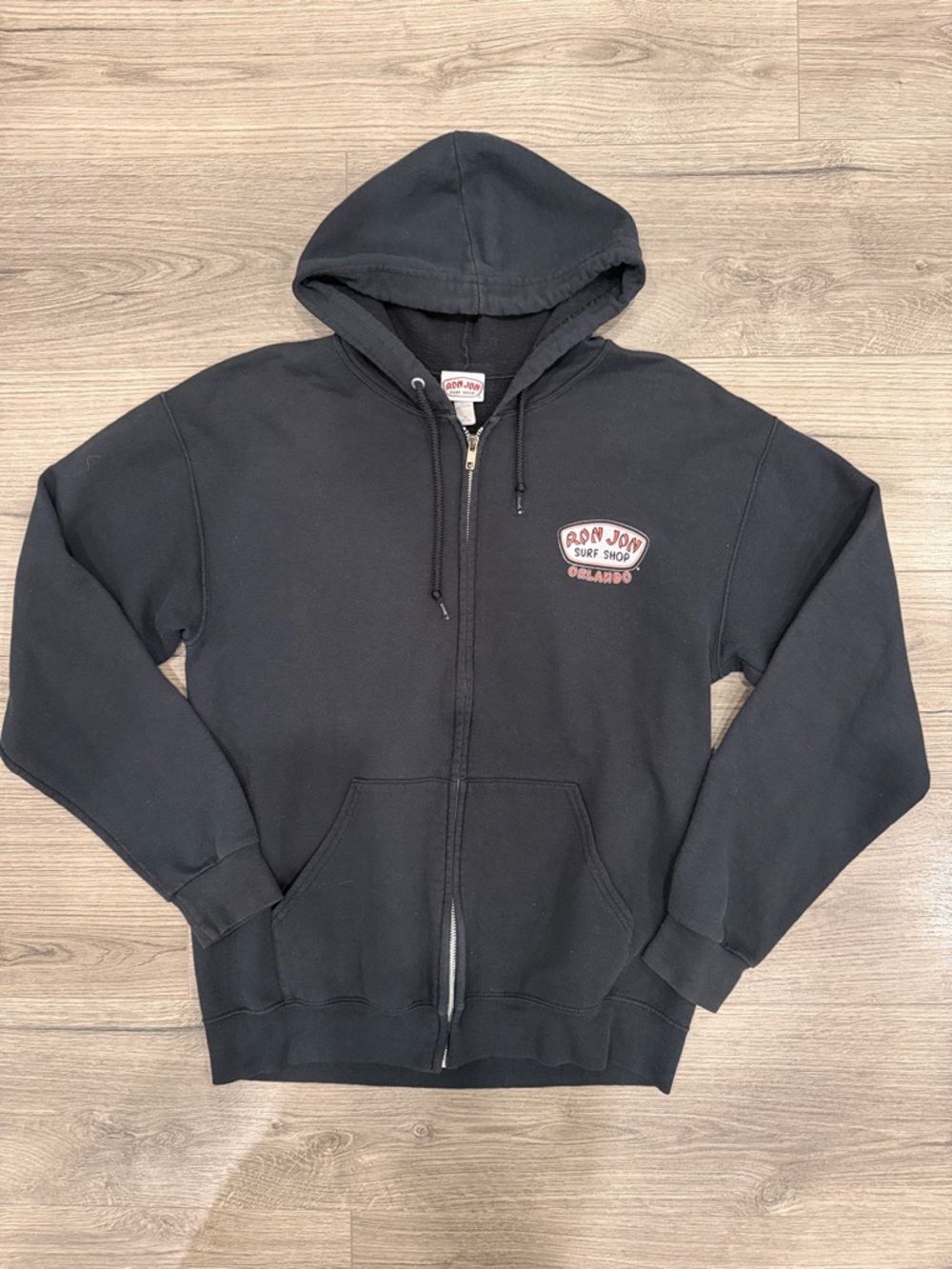 Ron John Surf Shop Orlando Zip Up Hoodie Sweatshirt Men’s Size Medium